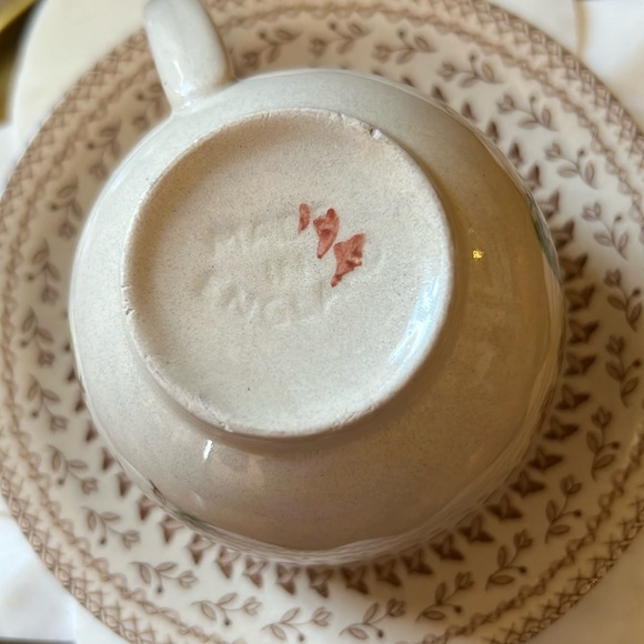 Vintage Johnson Bro Fruit Sampler Cup + Saucer Staffordshire Old Granite England - Picture 10 of 13